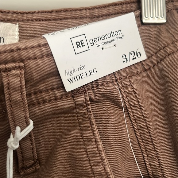 REgeneration by Celebrity Pink High Rise Wide Leg Pant - Picture 8 of 10